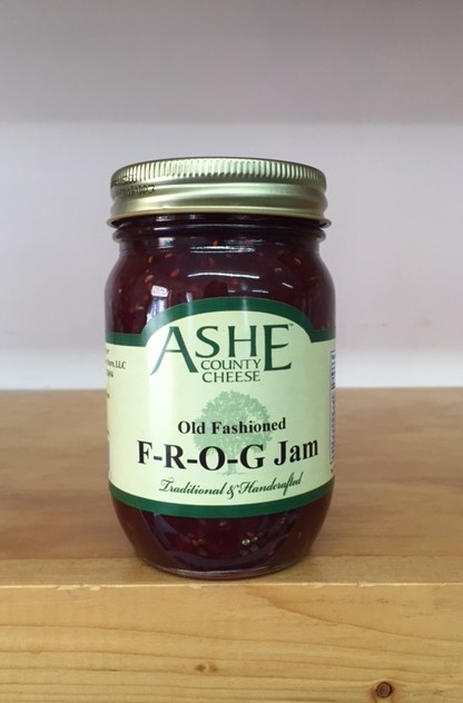 18 Oz F R O G Jam Ashe County Cheese